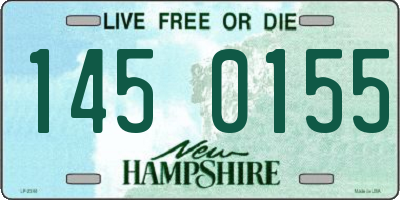 NH license plate 1450155