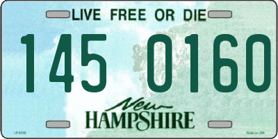 NH license plate 1450160