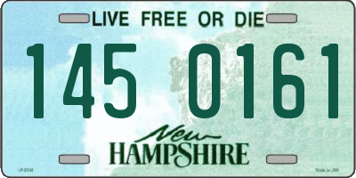 NH license plate 1450161