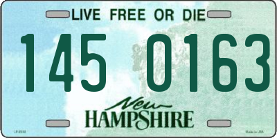 NH license plate 1450163