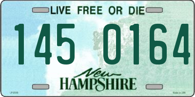 NH license plate 1450164