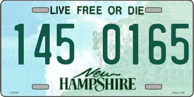 NH license plate 1450165