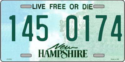 NH license plate 1450174