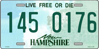 NH license plate 1450176