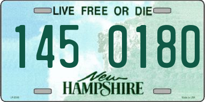 NH license plate 1450180