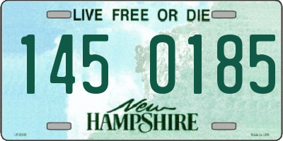NH license plate 1450185