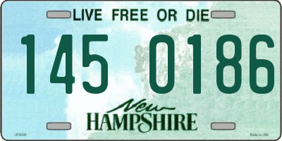 NH license plate 1450186