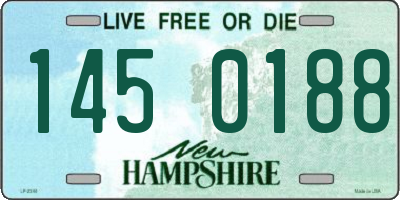 NH license plate 1450188