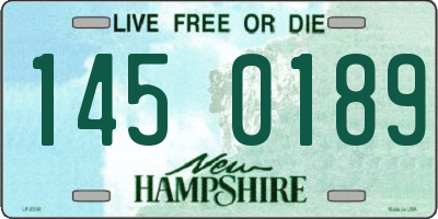 NH license plate 1450189