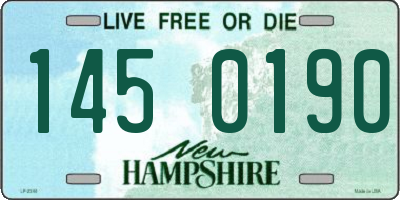 NH license plate 1450190