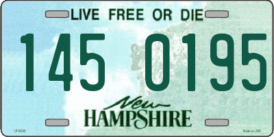NH license plate 1450195