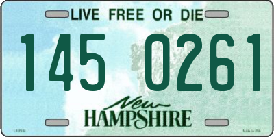 NH license plate 1450261