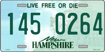 NH license plate 1450264