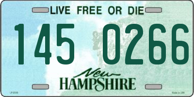 NH license plate 1450266