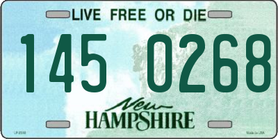 NH license plate 1450268