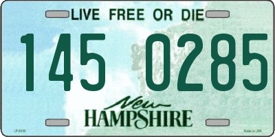 NH license plate 1450285