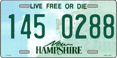 NH license plate 1450288