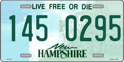 NH license plate 1450295