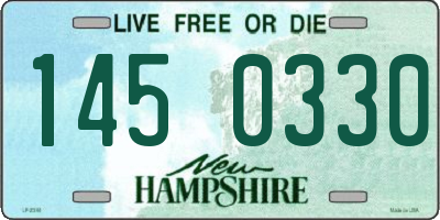 NH license plate 1450330