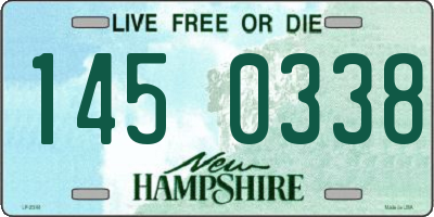 NH license plate 1450338