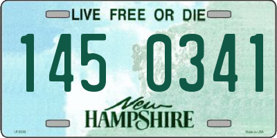 NH license plate 1450341
