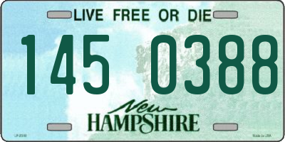 NH license plate 1450388