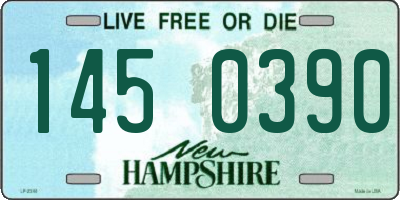 NH license plate 1450390
