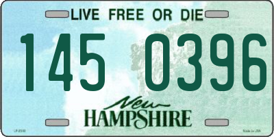 NH license plate 1450396