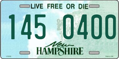 NH license plate 1450400