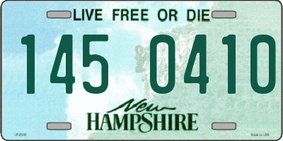 NH license plate 1450410