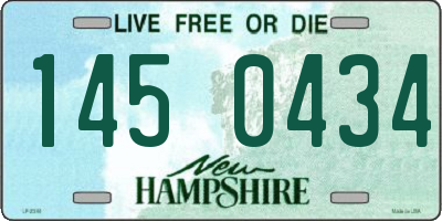 NH license plate 1450434