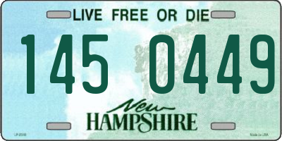 NH license plate 1450449