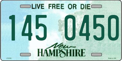NH license plate 1450450