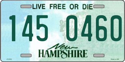 NH license plate 1450460