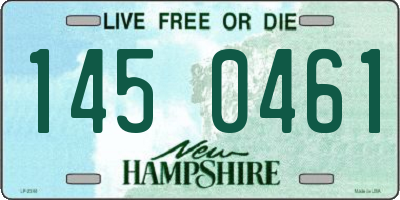 NH license plate 1450461