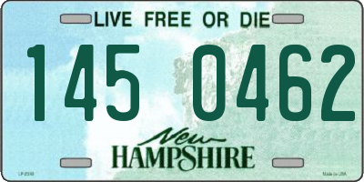 NH license plate 1450462