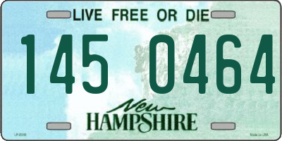 NH license plate 1450464