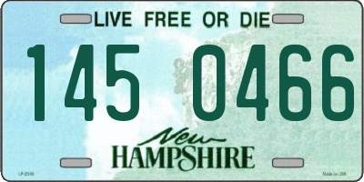 NH license plate 1450466