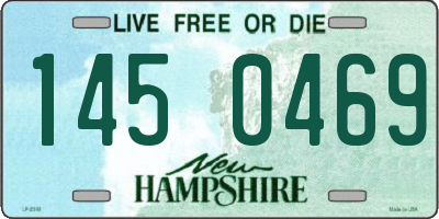 NH license plate 1450469