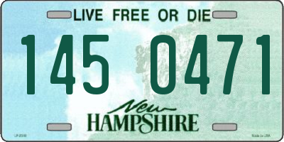 NH license plate 1450471