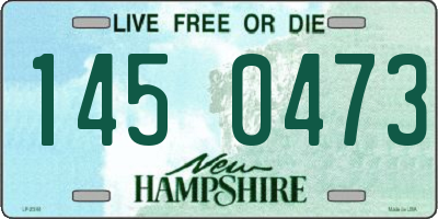 NH license plate 1450473