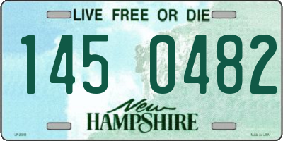 NH license plate 1450482