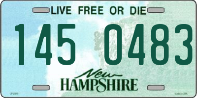 NH license plate 1450483
