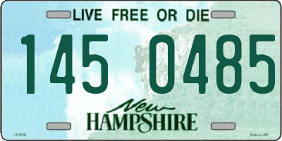 NH license plate 1450485