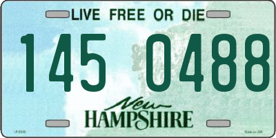 NH license plate 1450488
