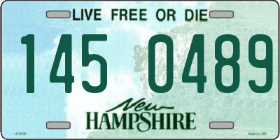 NH license plate 1450489