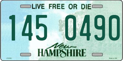 NH license plate 1450490
