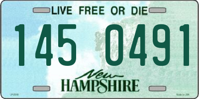 NH license plate 1450491