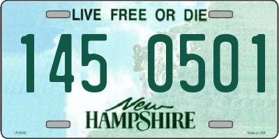 NH license plate 1450501
