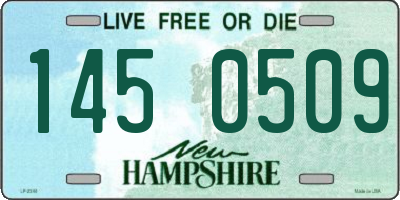 NH license plate 1450509